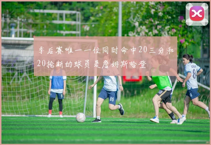 季后赛唯一一位同时命中20三分和20抢断的球员是詹姆斯哈登